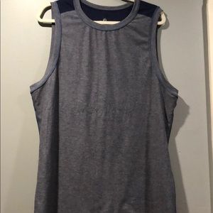 Men sleeveless lululemon running shirt